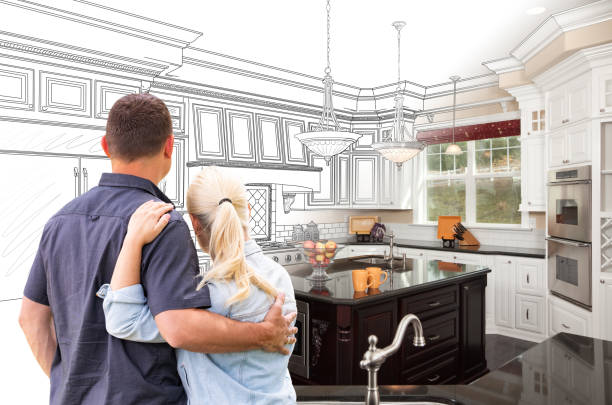Professional Cabinet Refacing technician working in Malvern, OH